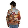 thumbnail image 5 of Thanksgiving Rhodesian Ridgeback Pilgrim Grateful, Thankful, Blessed Fall Welcome All Over Print 3D Baseball Jacket Ridgebacks Dog Lover Gifts Bomber Jacket Softball - 00021, 5 of 6