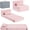 Plush Pink, variant on Kids Floor Sofa, Child Fold Up Sofa Couch Convertible Futon Folding Chair with Storage Bag for Kids, Green Dinosaur