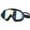 Cool Black, variant on Toudaret Swimming Goggles, Wide View Swim Goggles for Adult Men Women, Anti Fog No Leaking