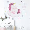 thumbnail image 3 of KAIYANG Pegatinas de pared con dibujos de unicornios y nubes para el hogar, habitación de niños, guardería, bricolaje, 3 of 5