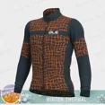 thumbnail image 3 of AIE Chaqueta de ciclismo de invierno para hombre, de manga larga, polar, resistente a la intemperie, cortavientos, ropa deportiva para exteriores para bicicleta de montaña, abrigo cálido, 3 of 5