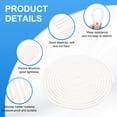 thumbnail image 3 of Uxcell 16Ft Backer Rod, 25/64 Inch Thick Silicone Rubber Foam Caulk Saver, Weather Strip Seal for Sealing Concrete Gaps, Expansion Joints, Crack Filling, Doors, Windows, White, 3 of 6