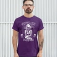 thumbnail image 3 of Tee Hunt Marilyn Monroe Outlaw Forever T-Shirt Biker Live to Ride Motorcycle Men's Tee, Purple, X-Large, 3 of 5