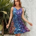 thumbnail image 7 of Colorful Powder Sundress Sleeveless Dress Summer Women Clothes Dress for Women Dresses, 7 of 7