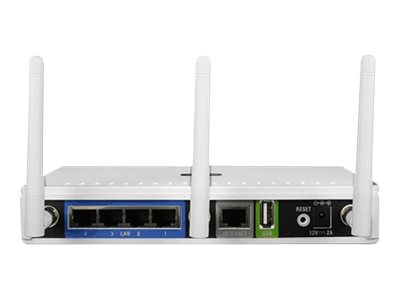 D-Link Xtreme N DIR-655 - - wireless router - 4-port switch - 1GbE - Wi-Fi - 2.4 GHz - image 4 of 5