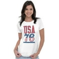 thumbnail image 5 of Patriotic USA 76 American Flag Crewneck T Shirts Boy Girl Teen Brisco Brands X, 5 of 6
