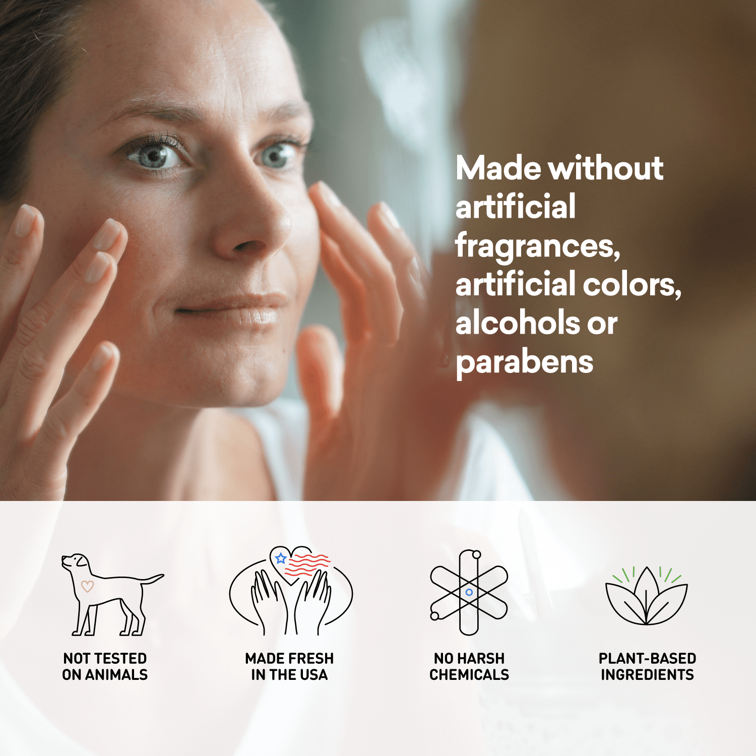 Just Nutritive Anti-Aging Eye Cream for Wrinkles, Puffy Eyes, Fine Lines, All Skin Types, 2oz