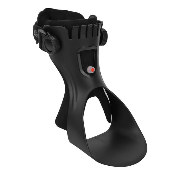 Soporte para pie caído, órtesis, bolsa de gas inflable, hebilla de doble cara, soporte para pie izquierdo, L 41-43