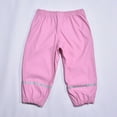 thumbnail image 5 of Travel Pants,Boys Girls Reflective Waterproof Rain Pants Lightweight Rainwear for Outdoor Play Rainy Days,Sweatpants,6-7 Years,Z01 Pink, 5 of 8