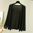 thumbnail image 2 of Autumn Summer Sun Protection Clothing Women Modal Cardigan Ladies Shawl Outerwear Female Long Sleeve LOVE DOCK Women Thin Coat, 2 of 6