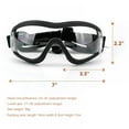 thumbnail image 4 of Dog Goggles Small Dog Sunglasses Doggie Puppy Goggles for Dogs Black, 4 of 8