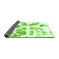 thumbnail image 2 of Ahgly Company Indoor Rectangle Abstract Green Modern Area Rugs, 5' x 7', 2 of 4