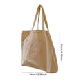 thumbnail image 4 of Bolso de libros para mujer, bolso cuadrado de gran capacidad, bolso con asa superior, bolso de compras para mujer, 4 of 4