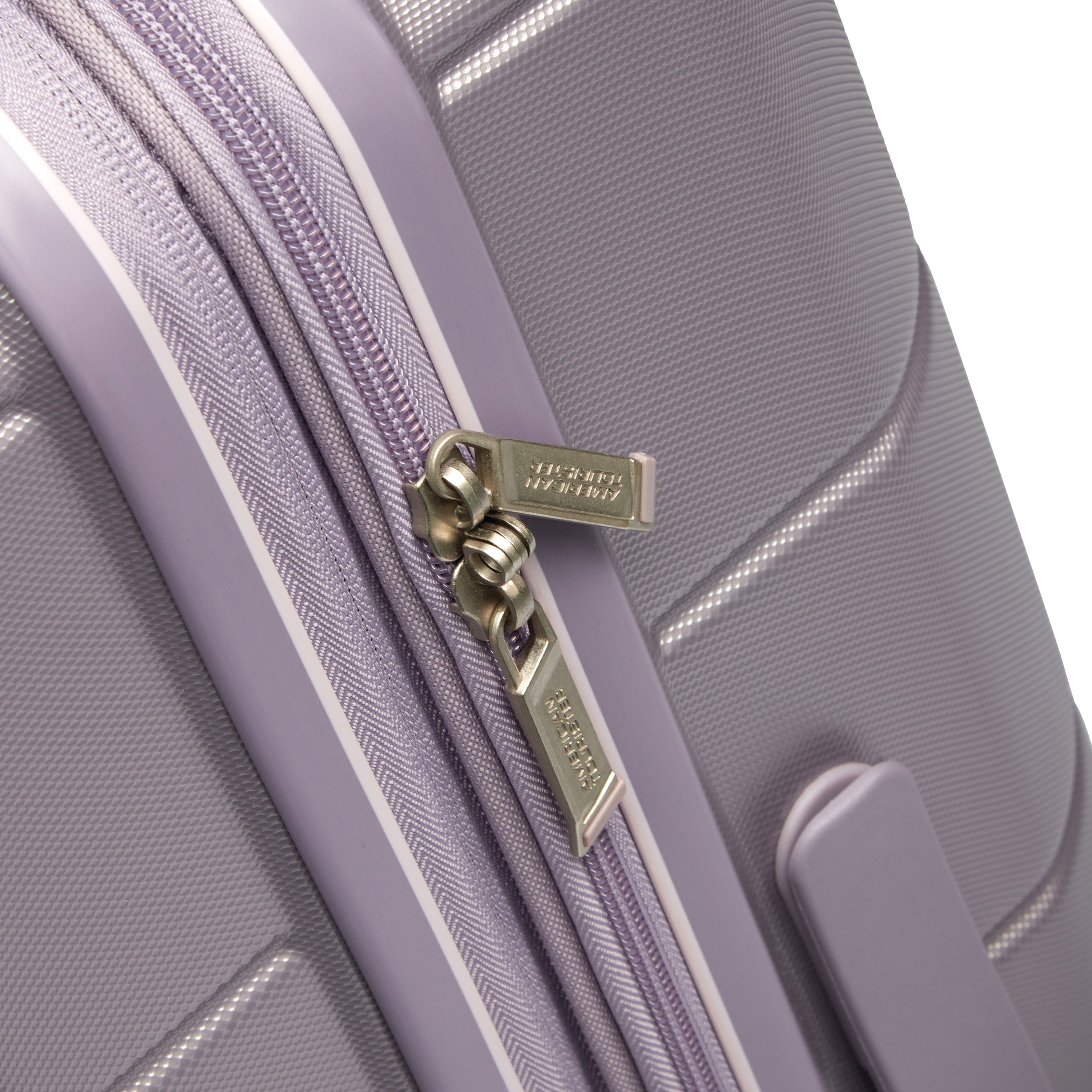 American Tourister Stratum 2.0 24" Hardside Medium Checked Spinner Luggage One Piece - Purple