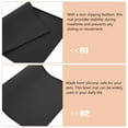 thumbnail image 2 of FESTFENDS Non Slip Silicone Cat Feeding Mat 2pcs Leak Proof Design Keeps Floors Clean Stylish Durable, 2 of 8