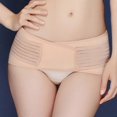 thumbnail image 3 of CHAO Cinturón pélvico posparto para mujeres embarazadas, corrección de entrepierna, banda abdominal XL, albaricoque, 3 of 5