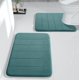 thumbnail image 1 of Juego de alfombrillas de baño Yimobra de espuma viscoelástica de 2 piezas, suaves, 1 of 6