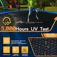 thumbnail image 3 of ULTRAPOWER SPORTS Trampoline Mat Replacement for 14 ft Frame, with 88 V-Rings 5.5" Springs, UV-Resistant, with Spring Hook and Gloves, not Include Springs, 3 of 7