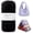 Black, variant on Wool Yarn for Crocheting, 150g/273yds, Soft Plush Multicolor Hand Knitting Chunky Crochet Bag, Hats, Blankets, Pillow Case, Home Decor, DIY Crafts (Black) Black 150g - 273 Yards