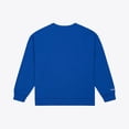 thumbnail image 2 of Women's Mitchell & Ness  Royal Golden State Warriors Hardwood Classics Script Lightweight Sweatshirt, 2 of 6