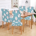 thumbnail image 7 of BZSMCE Chairs Slipcovers Dining Chair Covers Lightning Struck Baseballs Creative Pattern, 7 of 7