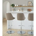 thumbnail image 4 of LumiSource Diana Adjustable Barstool - Set of 2, 4 of 10