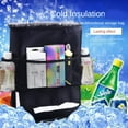 thumbnail image 2 of Car Seat Back Organizer, Auto Seat Multi-Pockets Travel Storage Bag, Insulated Car Seat Back Drinks Holder Cooler, Storage Bag Cool Wrap Bottle Bag with Mesh Pockets, 2 of 11