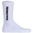 thumbnail image 2 of Salomon Unisex Socks Cotton White 10.5-12 Uk, 2 of 3