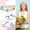 thumbnail image 3 of Accesorios de disfraz WILLBOND de los años 60 y 70 para mujer, estilo hippie, 3 of 6