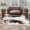 White&Brown, variant on Noahas Faux Cowhide Area Rug Soft Carpet Animal Print Rugs for Bedroom Living Room Home Decor,2.3'x3.6',Coffee