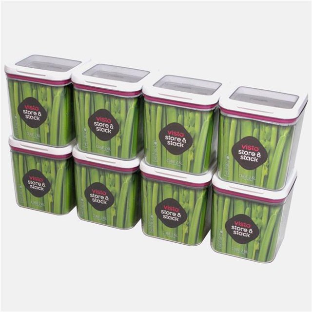 Redmon 1511 2.6 Litre Set de Cubes Visto - 8 Pièces