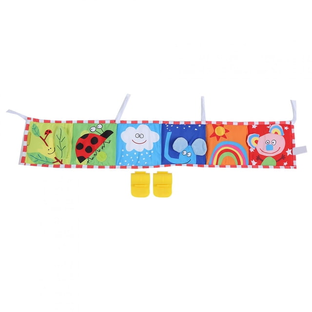Parachoques de cuna de bebé de doble cara,Parachoques de cuna de bebé Parachoques de cuna brillantes Parachoques de cama de bebé coloridos meticulosamente diseñados