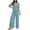 T#BU287, variant on CAIVO Stylish Women Jumpsuit Onesie Casual Wear Slim Fit With Waist Cinching Versatile Design For Summer Autumn Solid Color Breathable Dailywear