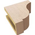 thumbnail image 6 of 4"W x 8"D x 8"H Classic Van Buren Rough Cedar Woodgrain TimberThane Corbel, Primed Tan, 6 of 6