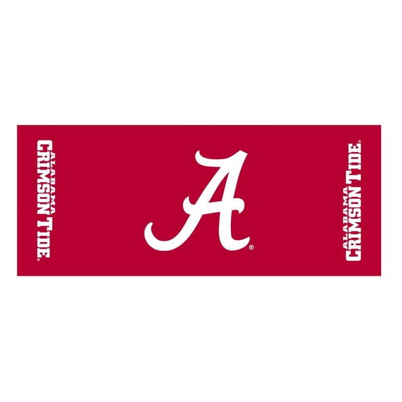 Kwik-Covers Collegiate 6 ft Fitted Rectangular Plastic Cover for Table (72” x 30”) - 2 Pack, Alabama, University of (red)