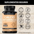 thumbnail image 2 of Suplemento Alimenticio Beyond Vitamins Calcio, Vitamina D3, Colágeno Hidrolizado y Vitamina C  60 Cápsulas, 2 of 6