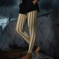 thumbnail image 6 of Mingw Ladies Festival Halloween Leggings Cosplay Costume Skinny Pants Stretchy and Comfortable Yoga Pants,Gold,XL, 6 of 6