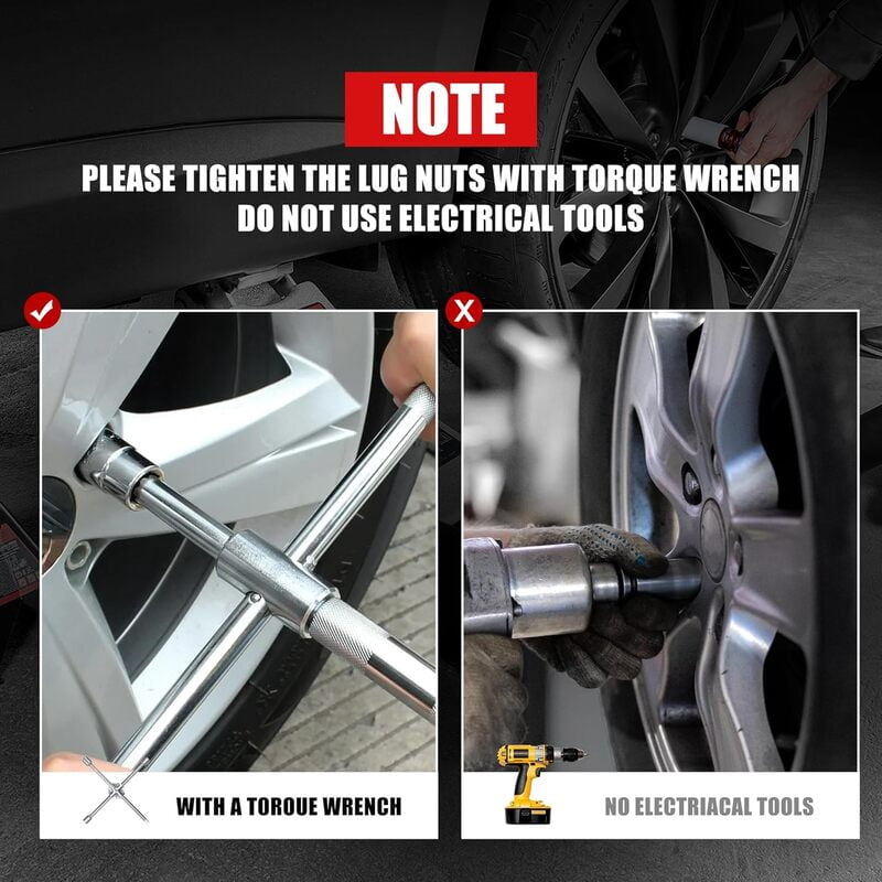 24pcs Wheel Lug Nuts+1pcs Socket M14x2.0 Wheel Lug Nuts Black Thread XL Spline Lug Nuts Replacement for 2003-2014 Ford F150 Expedition Lincoln Navigator