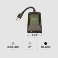 thumbnail image 4 of Open Box Woods 0.5 Horsepower Heavy Duty 7 Day Digital 2 Outlet Timer, Black, 4 of 10