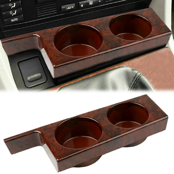 SPRING PARK Water Bottle Holder Storage Waterproof ABS Dual Hole Cup Holder for BMW 540i M5 5 Series E39 1997-2003