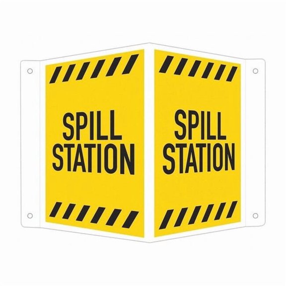 Lyle Safety Sign,6 in x 7 1/2 in,Aluminum LCVB-0032-RA_4x6