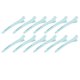 thumbnail image 1 of 12Pcs Blue Haircut Hair Cutting Styling Sectioning Clip ABS Convenient Hairstyle Positioning Clamp for Salon, 1 of 4