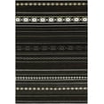 thumbnail image 5 of Mark&Day Area Rugs, 2x8 Creston Rustic Black Runner Area Rug, Black Beige Carpet for Hallway, Kitchen, Bedroom or Living Room (2'2" x 7'7" Runner), 5 of 5