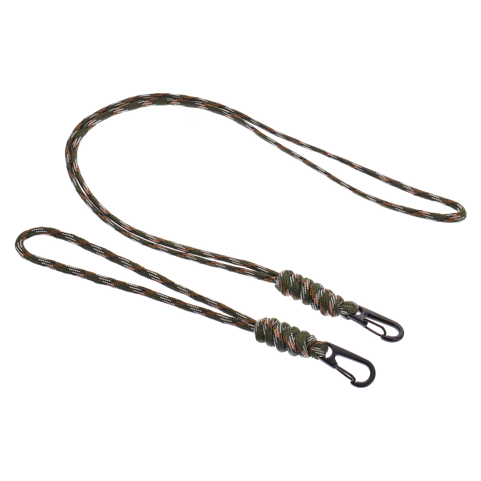 Badge Lanyard with Keychain Clip Necklace Wrist Cord Strap Metal Clasp