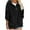 Black, variant on Lovskoo Womens Fuzzy Fleece Hooded Jacket Zip Up Long Sleeve Oversized Winter Warm Sweatshirt Hoodies With Pocket Black