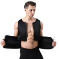 thumbnail image 1 of Corsé de neopreno para hombre, chaleco deportivo que contrae el abdomen, corsé moldeador de cintura y sudor, 1 of 6