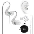 thumbnail image 1 of Auriculares con cable MEE audio M6 Sport resistentes al sudor con cable de memoria, 1 of 6