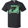 thumbnail image 3 of Inktastic Golf Cart with Argyle Pattern T-Shirt, 3 of 5