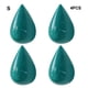 thumbnail image 3 of Yuarrent 4 unids/set ganchos de decoración de pared modernos, resistentes y elegantes, para bolsos, sombreros y ropa, ahorrador de espacio Decoración del hogar verde oscuro L, 3 of 6
