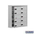 thumbnail image 1 of SalsburyIndustries 19155-10ASC Cell Phone Storage Locker With Front Access Panel - 5 Door High Unit, Aluminum, 1 of 1